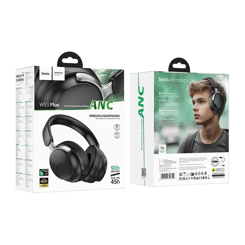 Buy Hoco W53 Plus ANC headphone low price online Holooz Bangladesh