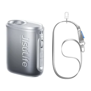 JISULIFE Life 5 rechargeable neck fan for travel and outdoor