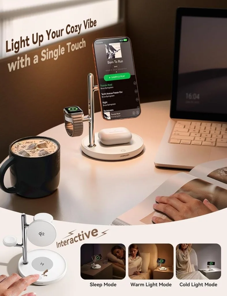 JOYROOM Qi2 4-in-1 Charger Best Price Holooz Bangladesh