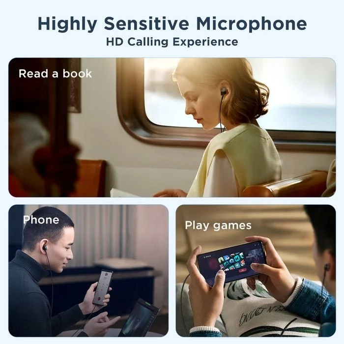 Joyroom JR-EW02 in-ear wired earbuds best price in Bangladesh Holooz