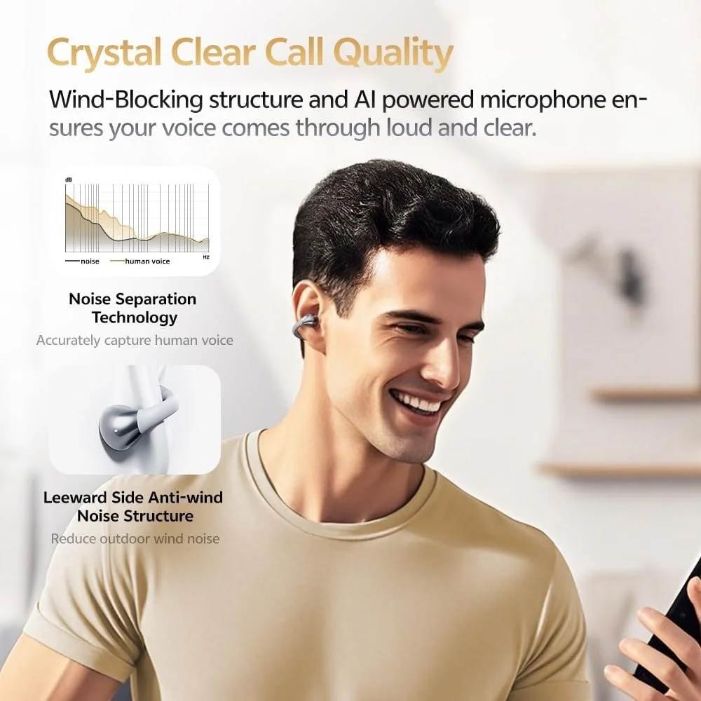 Buy QCY Crossky C30S Open Ear Earbuds from Holooz Bangladesh low price