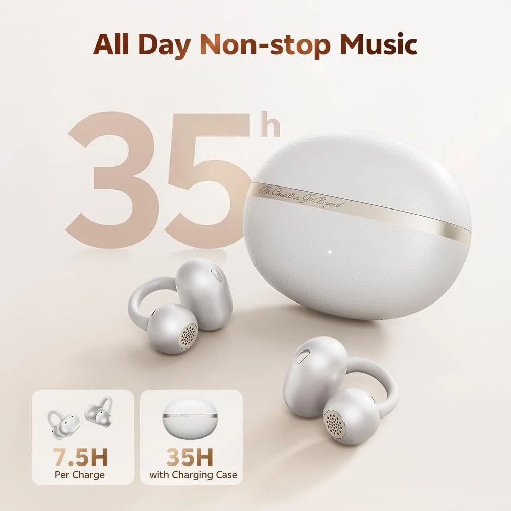 QCY Crossky C50 wireless clip earbuds best price in Bangladesh