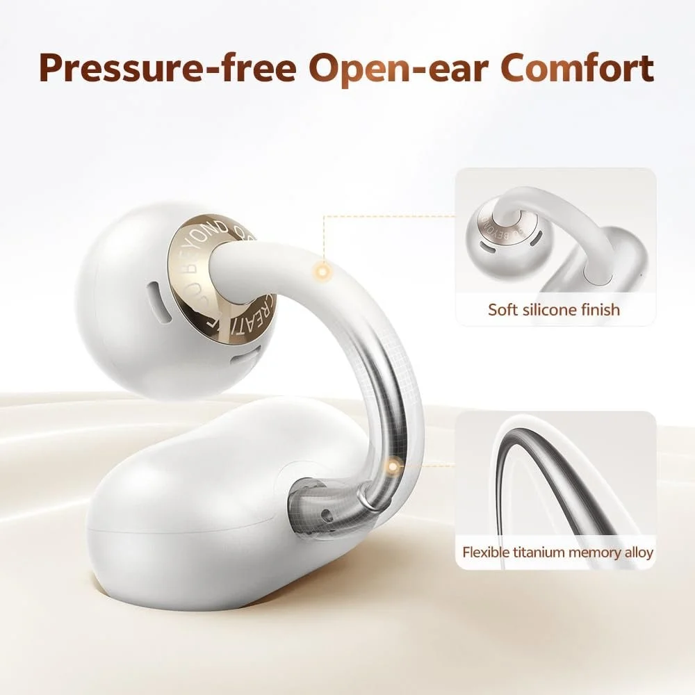 QCY Crossky C50 Bluetooth clip on earbuds official product Holooz