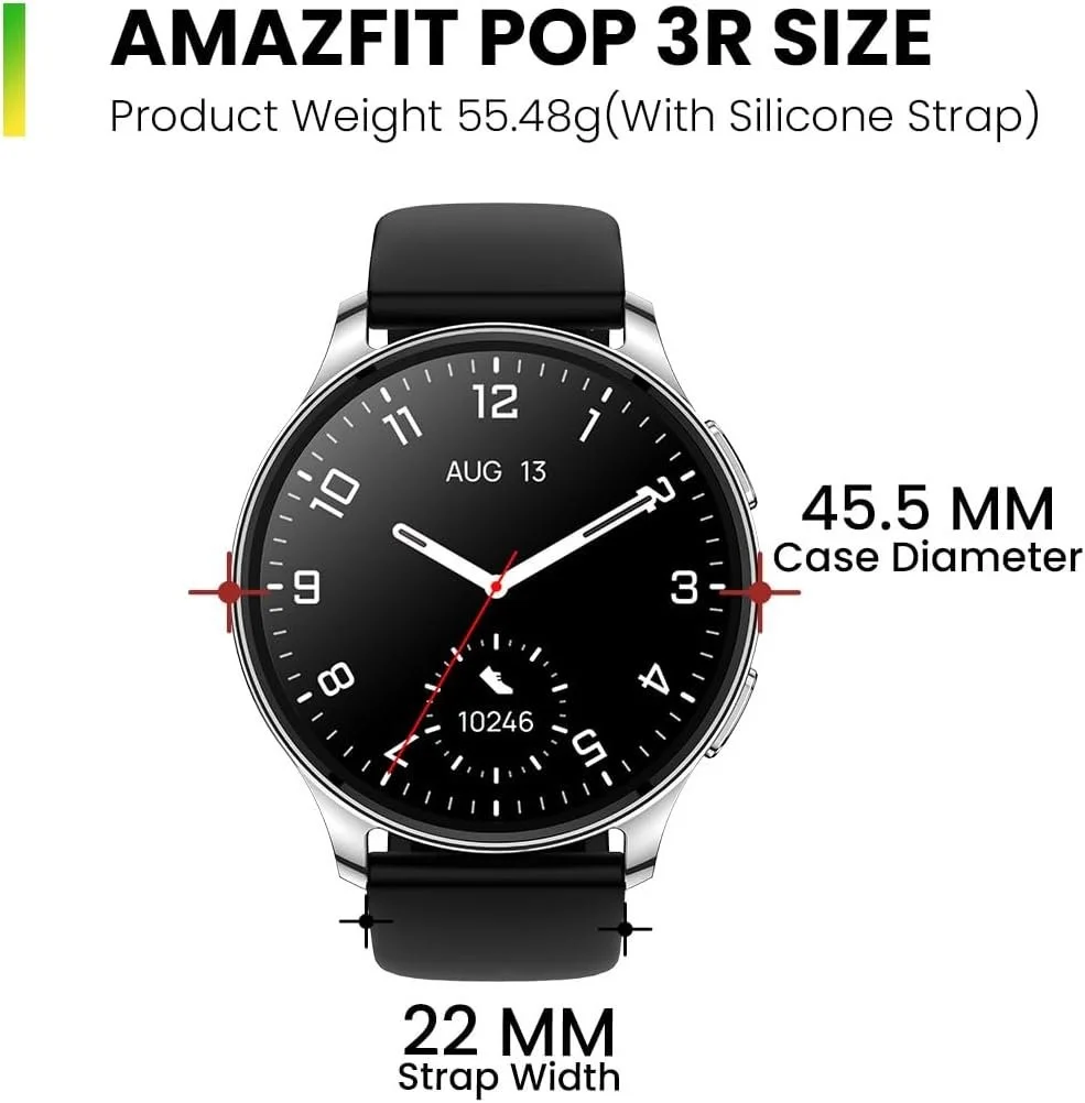 Amazfit Pop 3R AMOLED smartwatch price in Bangladesh – Holooz