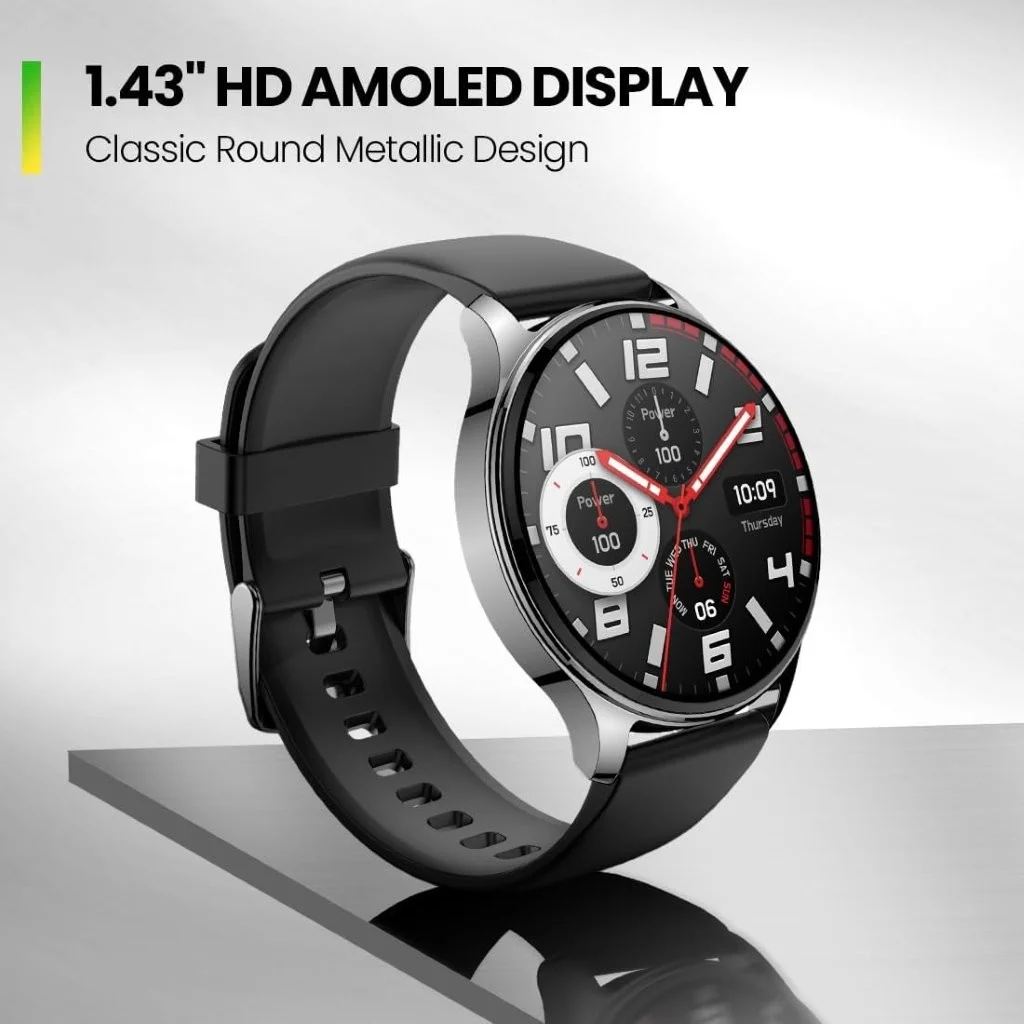 Amazfit Pop 3R 1.43 inch AMOLED display smartwatch Holooz BD