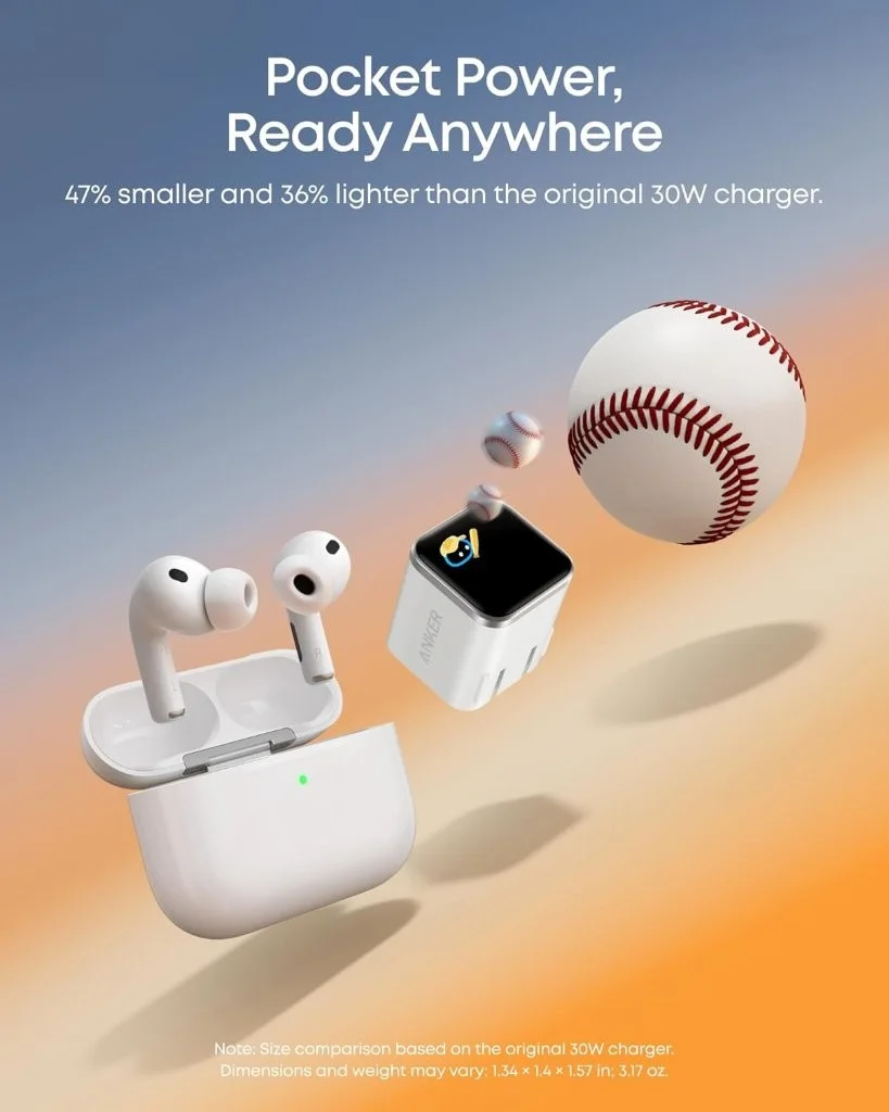 Anker Nano 45W GaN Charger with Display 