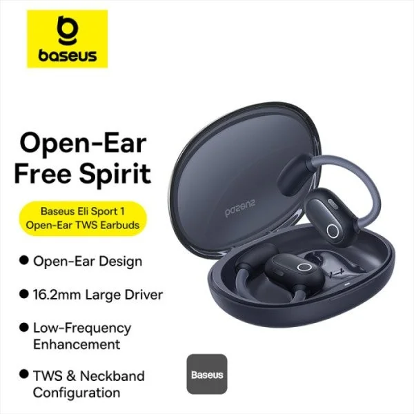 Baseus Eli Sport 1 sport open ear TWS earbuds best deal Holooz