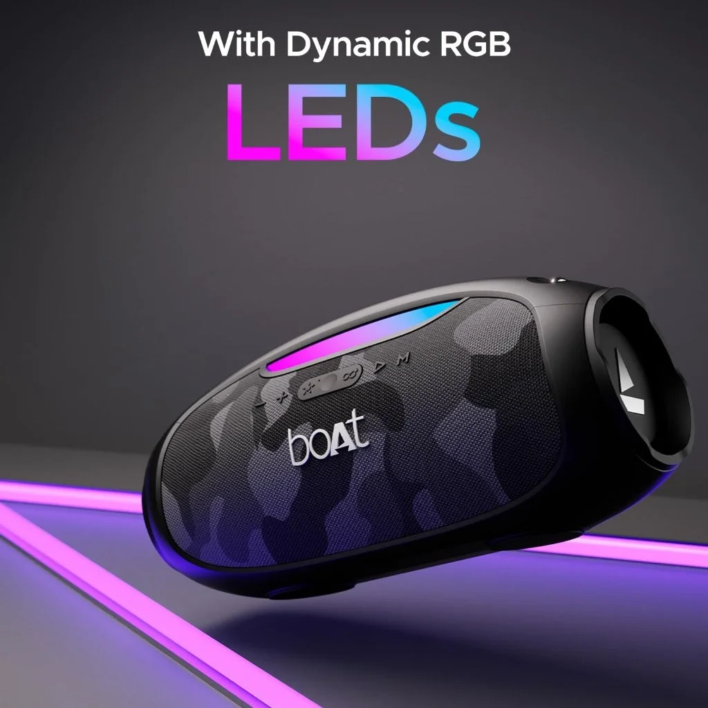 Boat Stone 1800 portable Bluetooth speaker available at Holooz BD