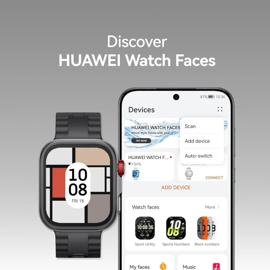 Latest HUAWEI WATCH FIT 4 Pro Smart Watch online at Holooz