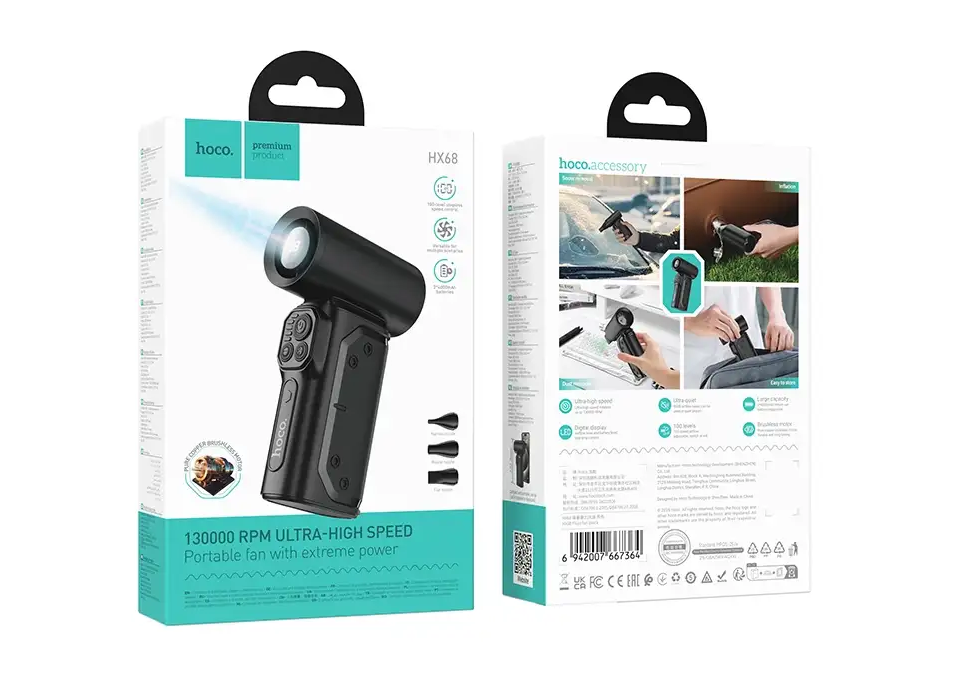 Hoco HX68 Flujo Ultra High Speed Fan Price in Bangladesh