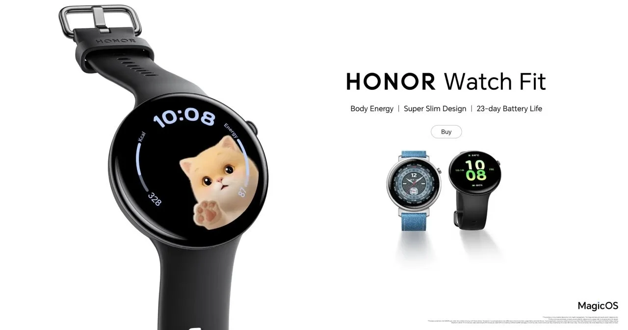Holooz Honor Watch Fit Active smartwatch for men and women BD