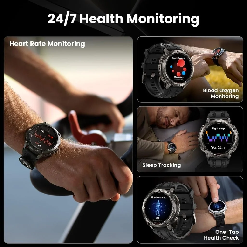 KOSPET Tank T4 rugged GPS smartwatch online order Holooz BD