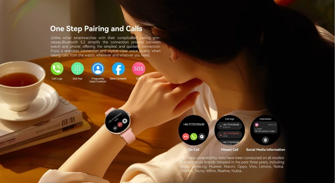 Buy Kieslect Pura Ele smartwatch black color from Holooz