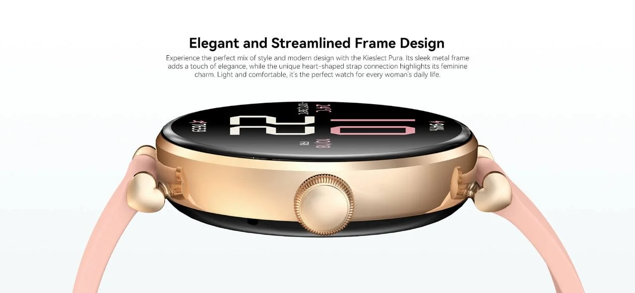 Holooz showcase Kieslect Pura Ele smartwatch strap detail