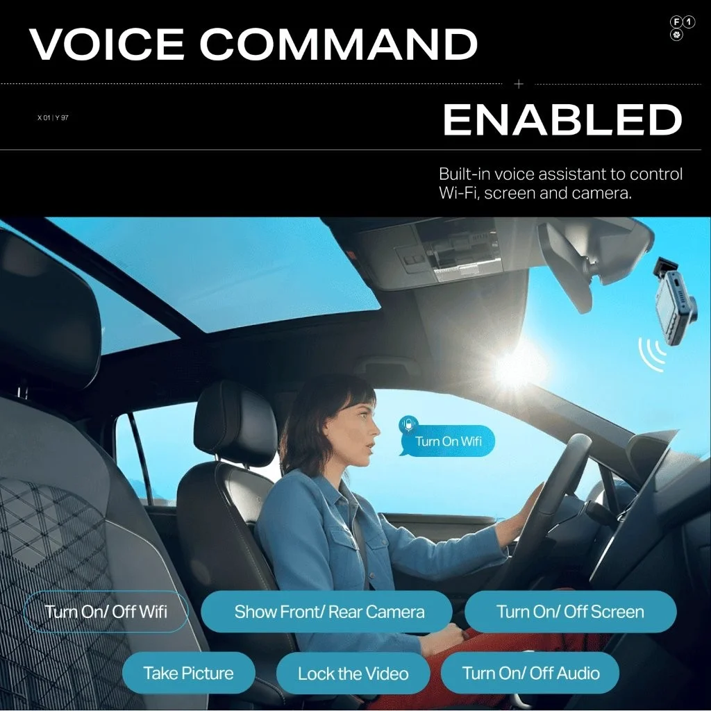 boAt HIVE Dashcam F1 4K dual camera car recorder low price BD