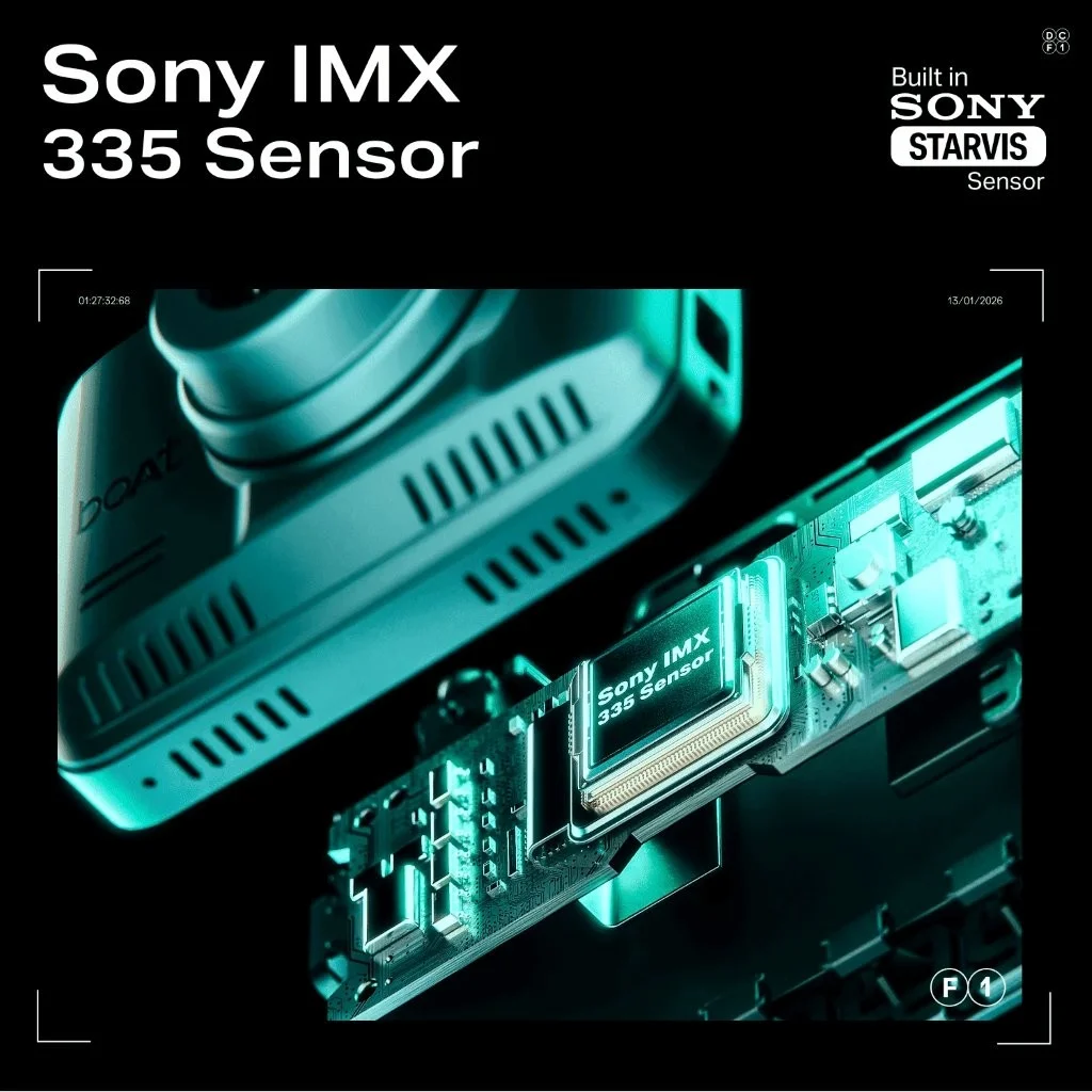 Buy boAt HIVE Dashcam F1 4K Dual-Channel from Holooz Bangladesh