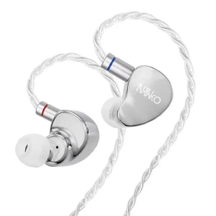 CVJ NEKO audiophile earphones with 364-core silver-plated braided cable