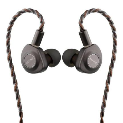 KEFINE Delci 10mm DLC+PU Dynamic Driver HiFi IEM Earphones