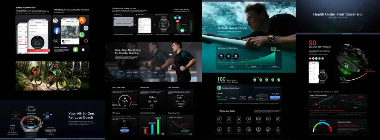 Kieslect Elite 2 premium smartwatch featuring ChatGPT AI, GPS and 14-day battery life