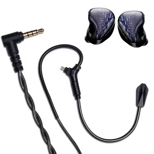 Kinera Celest Wyvern Pro IEM with detachable boom mic and 10mm LCP dynamic driver