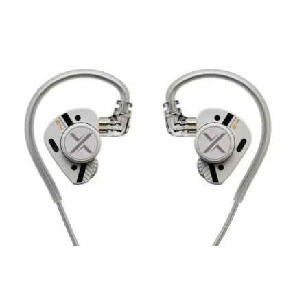 ooopusX Op.24 audiophile hybrid earphones with adjustable tuning dial and 3.5mm detachable cable