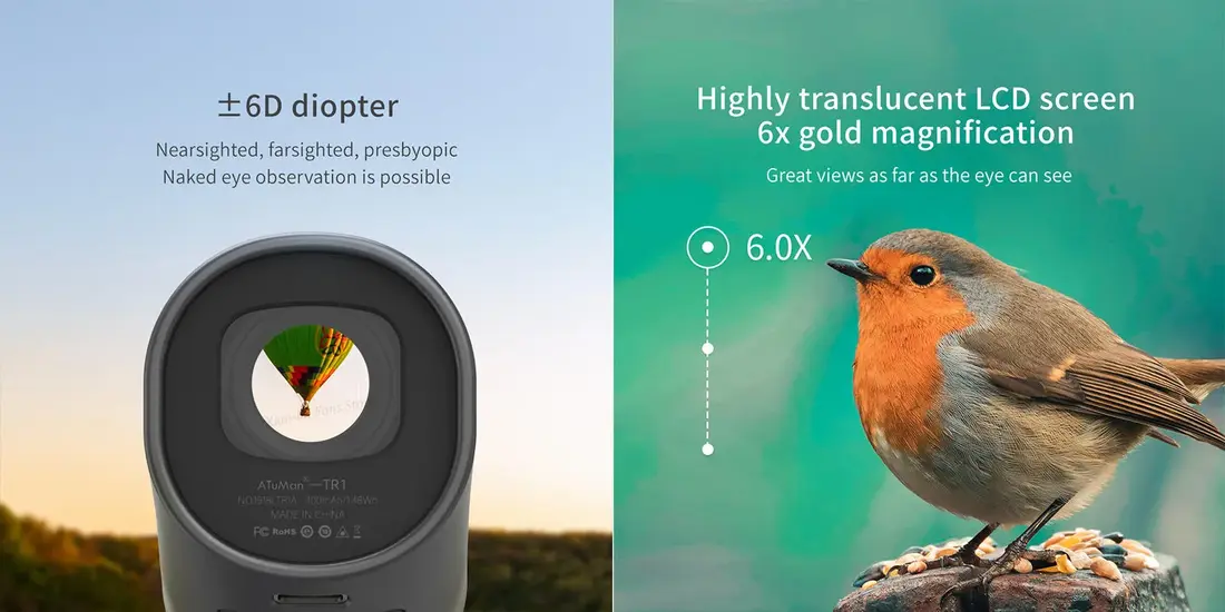 Xiaomi DUKA TR1 Laser Distance Meter 800m 1200m Rangefinder